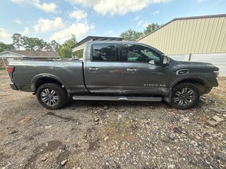 2023 Nissan TITAN XD Crew Cab Platinum Reserve 4x4 - Primary Damage Straight On Image